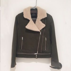 All Saints Zagreb Biker Wool Jacket